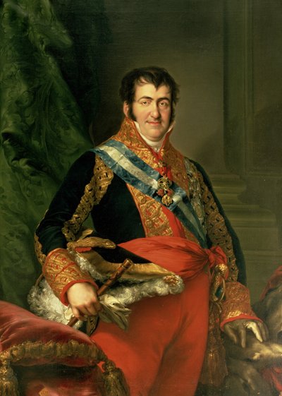 Ferdinand VII by Luis Lopez Piquer